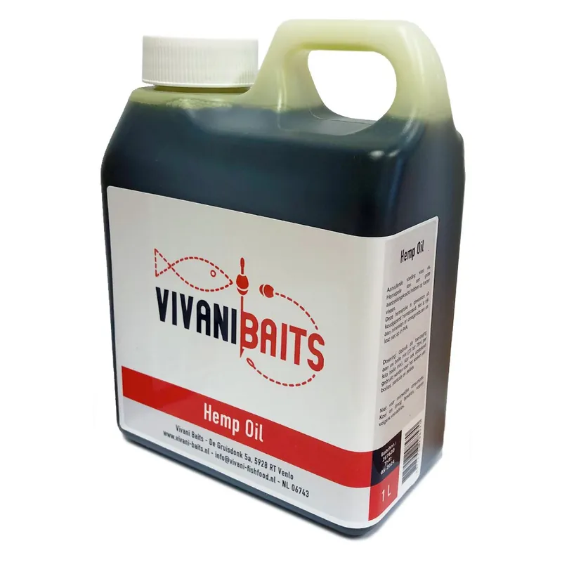 Vivani Baits Hennep Olie (1L) Gecertificeerd