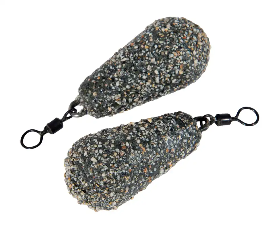 Ultimate Distance Swivel Dark Gravel Karperlood (2 stuks) 57g Weekendaanbieding