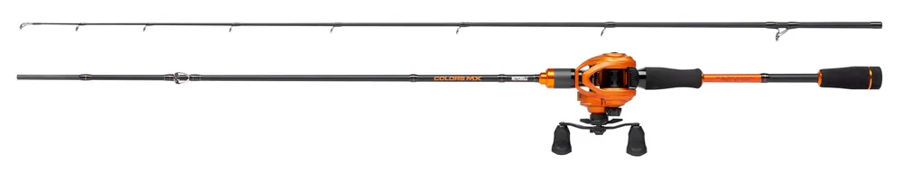 Dagaanbieding Mitchell Colors MX Baitcaster Combo Orange 1.98m (10-40g)