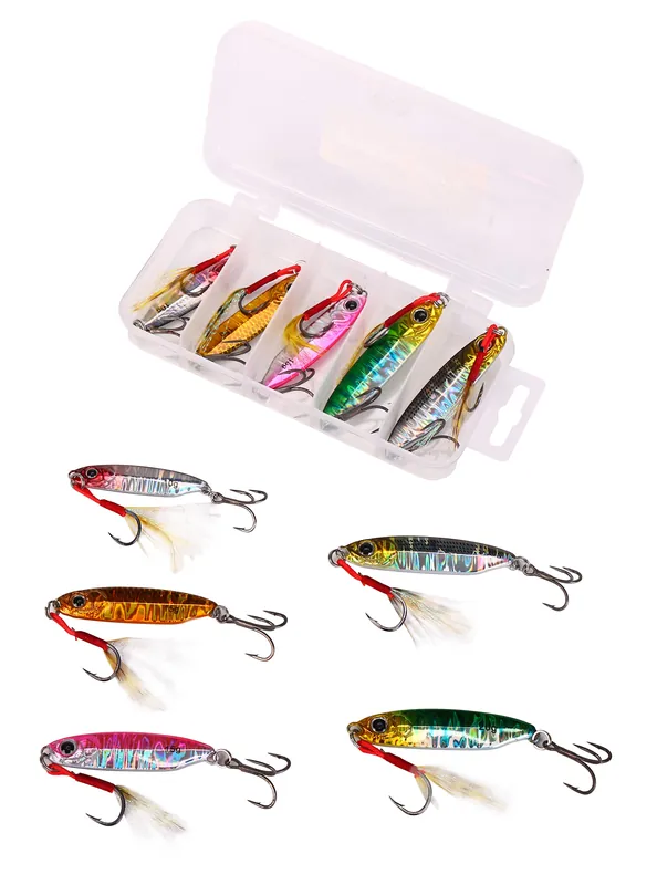 Premium Fish4All Salty Metal Jigs (5 Stuks)