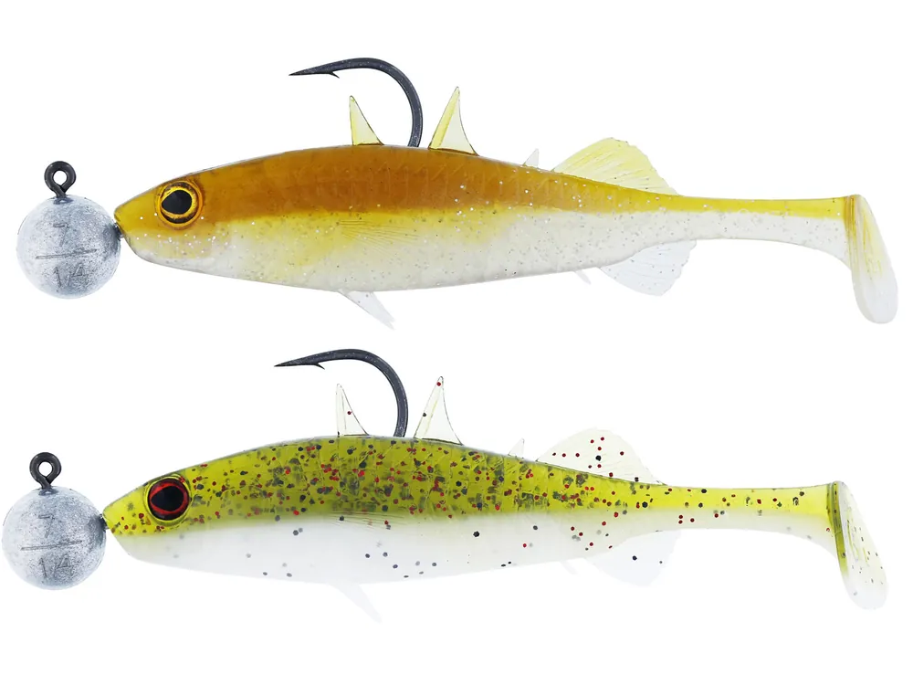 Westin Stanley The Stickleback Shadtail R 'N R 9cm (7g) Mix (2 stuks) Dark Water Mix 11 Veilige Betaling