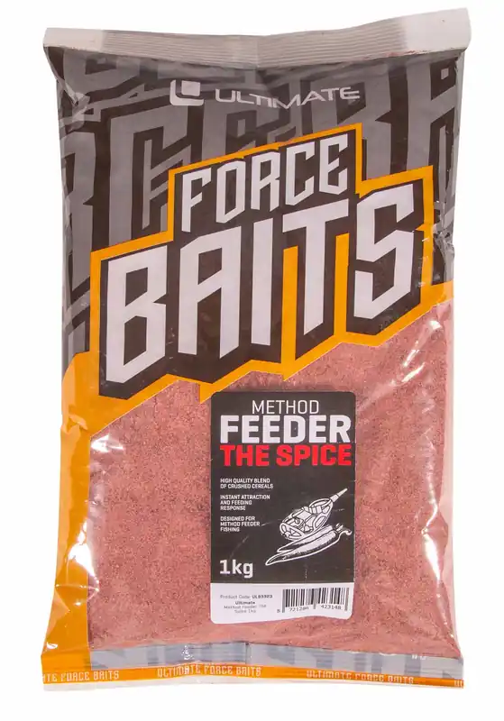 Alleen Vandaag Ultimate Force Baits Method Feeder Lokvoer (1kg) Chocolate Orange