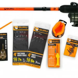 Guru 10' Feeder Hengelcombo Set 300cm (1-40g) (Incl. Lijn & Accesoires Pakket) Koopje