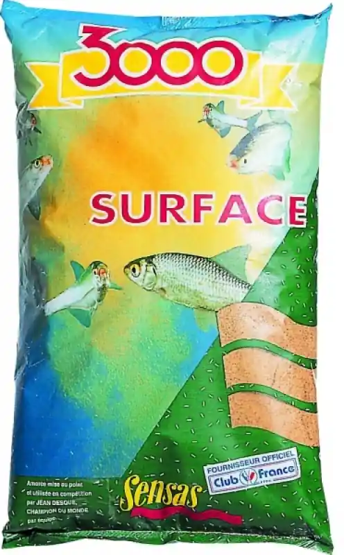 Sensas 3000 Oppervlakte Voer (1kg) Merkproduct