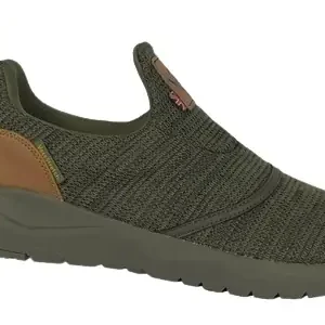 Vass 'Easy-Stretch' Trainer Khaki Visschoenen 42 Dagaanbieding