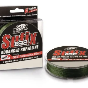 Sufix 832 Braid L.Vis Green Gevlochten Lijn (250m) 0.20mm/13.5kg Nu Kopen