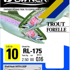Aanbieding Owner RL-175 Forelle Onderlijn (1.50m) (10 Stuks) 4
