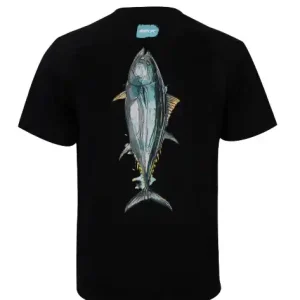 Uitverkoop BKK Short Sleeve Casual Shirt Tuna Black L