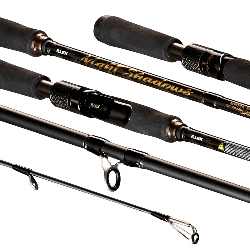Exclusieve Aanbieding Illex Night Shadows S 190 MH-H Vertical Game Verticaalhengel 1.91m (10-40g)
