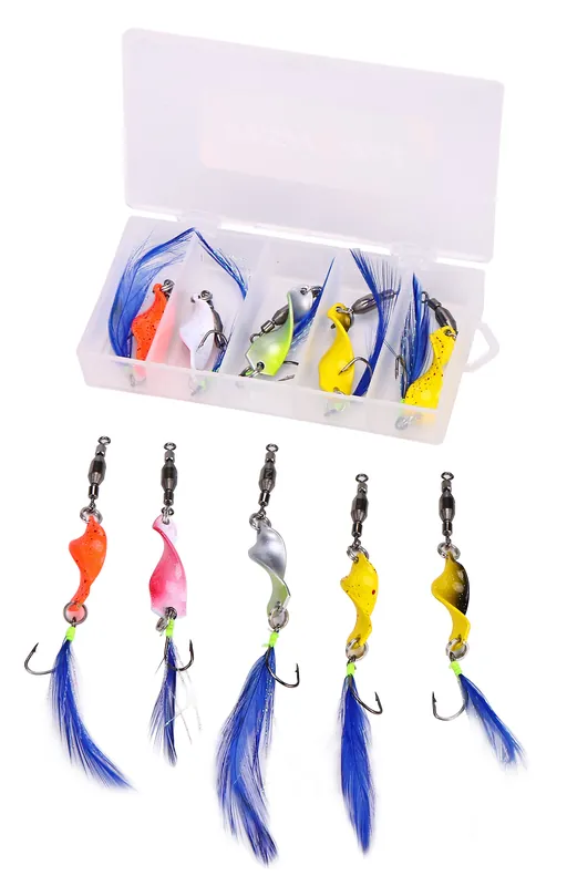 Speciale Aanbieding Fish4All Spiral Lure Kit 7cm 3g (5 Stuks)