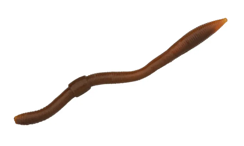 Spro Freestyle Twitch Worm 10.6cm 2g (8 stuks) Natural Brown Direct Verzonden