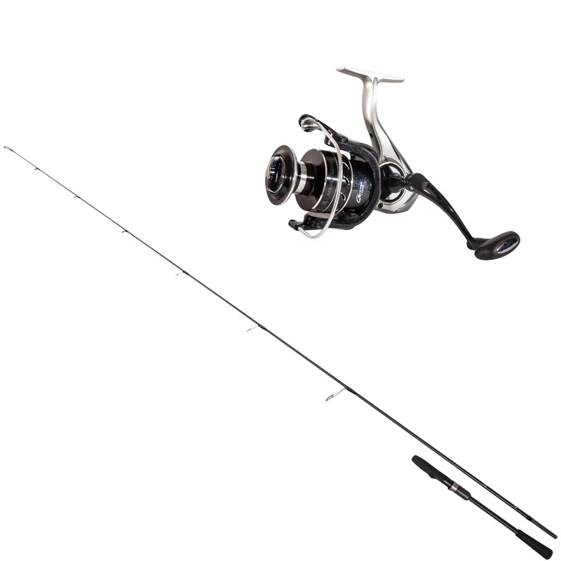 Ultimate Chikara Black Vertical Spin Combo 1.85m (14–35g) Uitverkoop