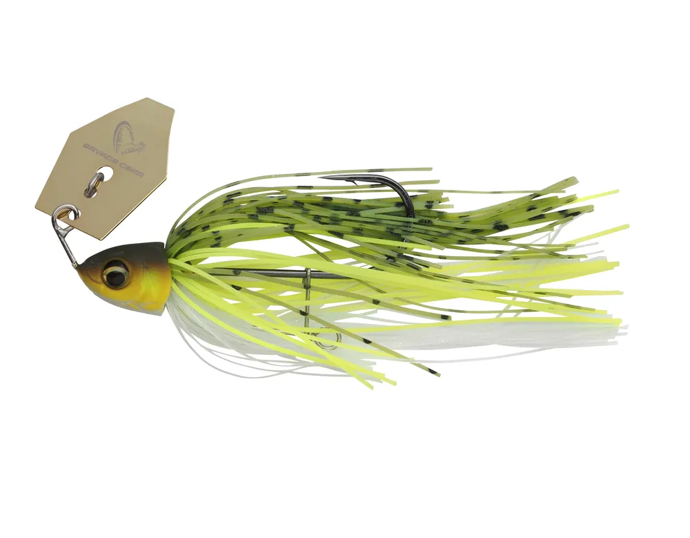 Savage Gear Da Crazy Bush M Bladed Jig 10cm (15g) Bone Veilige Betaling