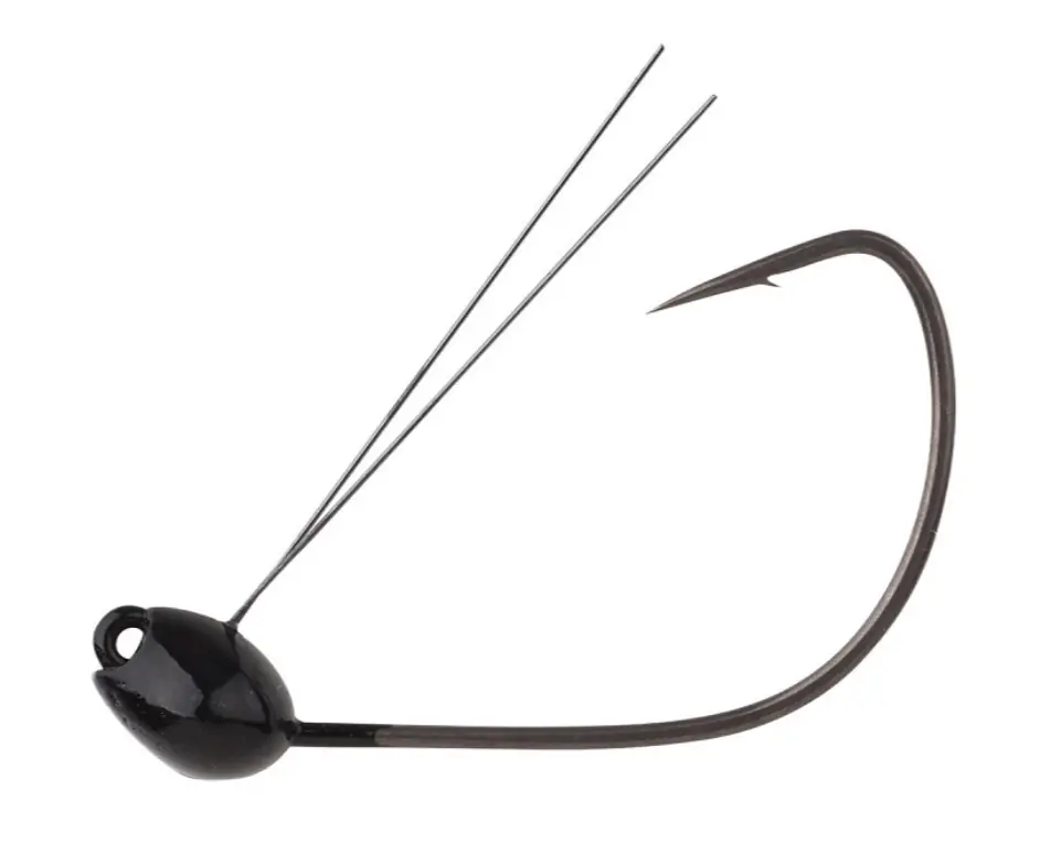 Shop Nu Gamakatsu G-Finesse Jig Head Wacky Softbait Haak (3pc) 1.77g