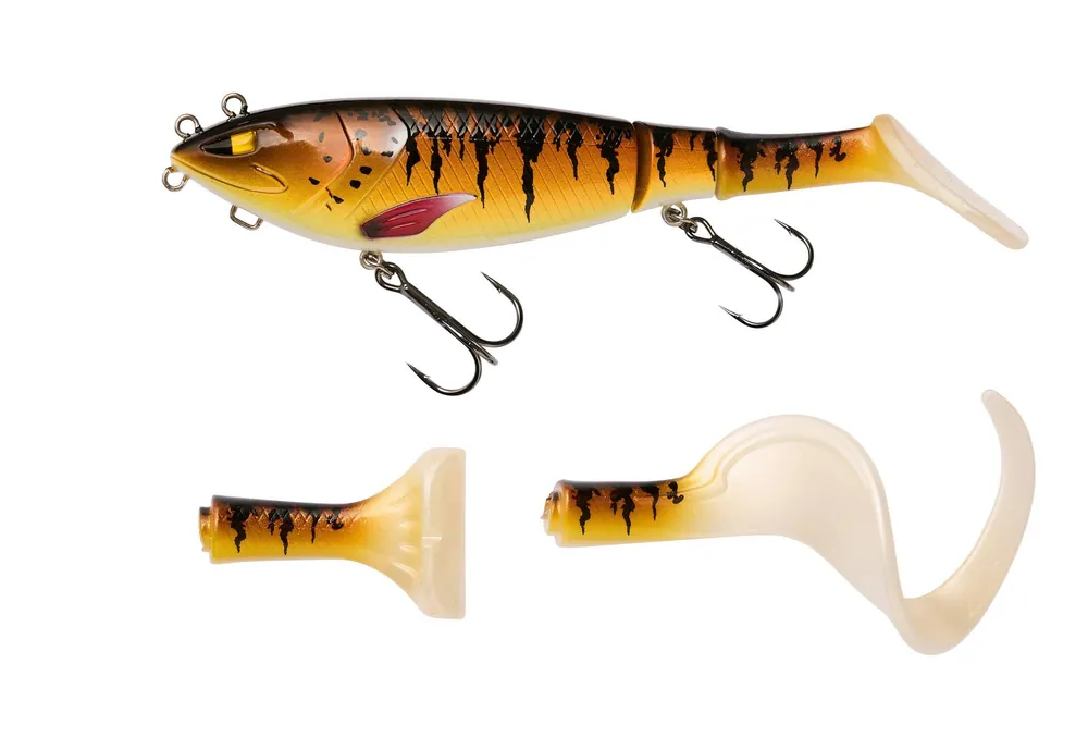Weekendaanbieding Berkley Zilla Tailswinger Swimbait 18cm (89g) Shadow Tiger
