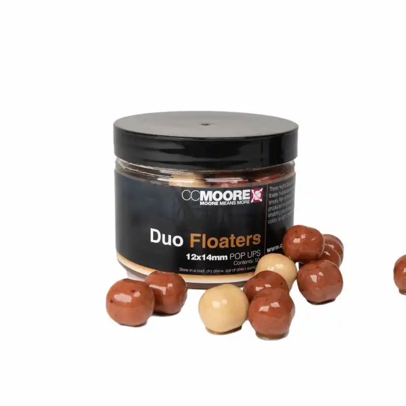 Bestel Nu CC Moore Floater Hookbaits 12x14mm (50 stuks) Duo
