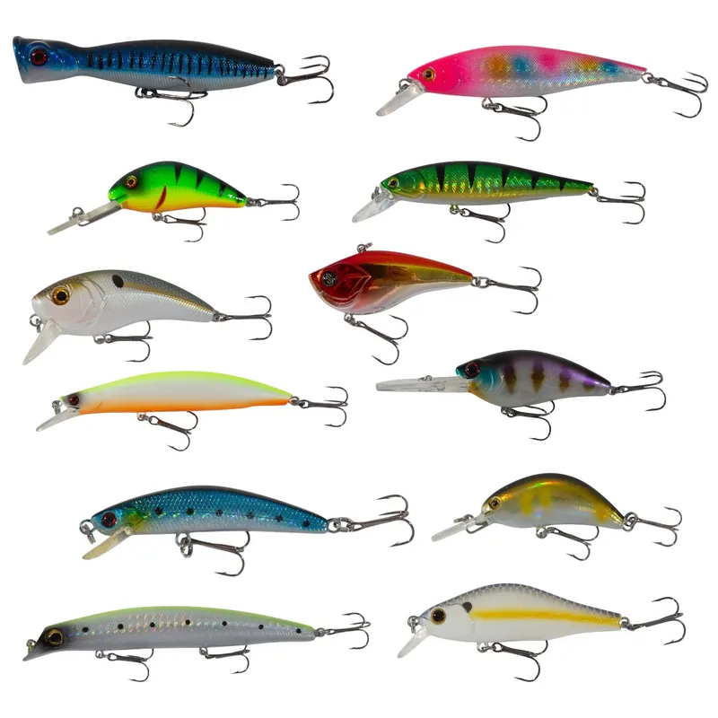 Dagaanbieding Catchgear Hard Lure Set (12 Stuks) Set 2