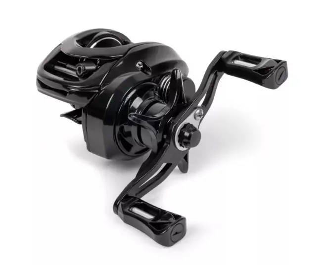 Zebco Demonic All Black Reel 150 LHW Baitcast Reel LH Gecertificeerd