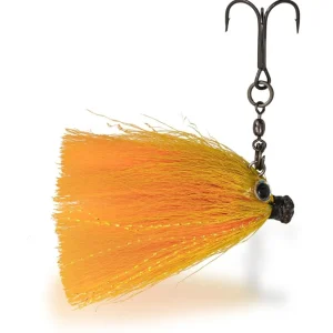 Koopje Zebco Mouse Jig Head 6cm (10g) Rood/Geel