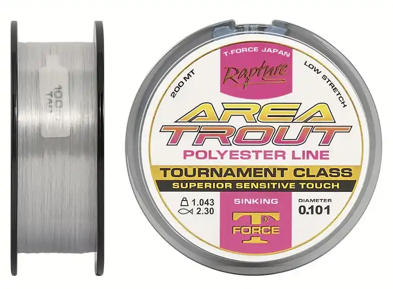 Rapture Area Trout Polyester Nylon Vislijn 200m 0.112mm (1.13kg) Gecertificeerd