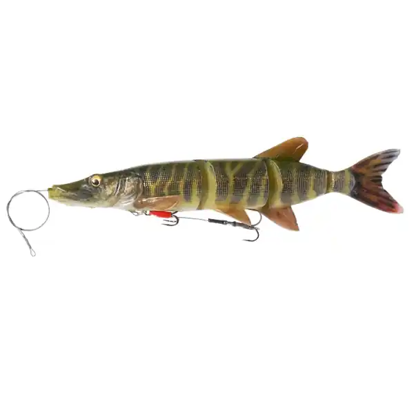 Alleen Vandaag Savage Gear 4D Line Thru Pike 25cm Fire Tiger