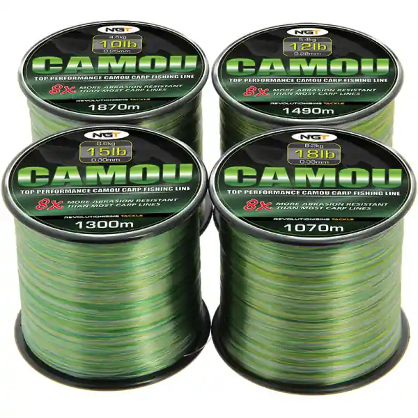 NGT Camouflage Lijn 0.23mm (2410m) Gratis Retour