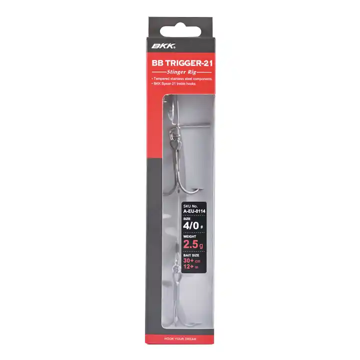 BKK BB Trigger-21 Stinger Rig 1/0 Merkproduct