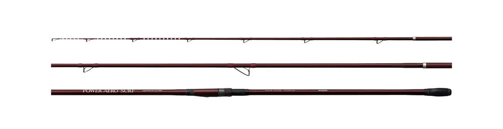 Shimano Power Aero Surf Low Rider Strandhengel 4.25m (3-Delig) Tubular 4.25m (250g) Bestel Nu