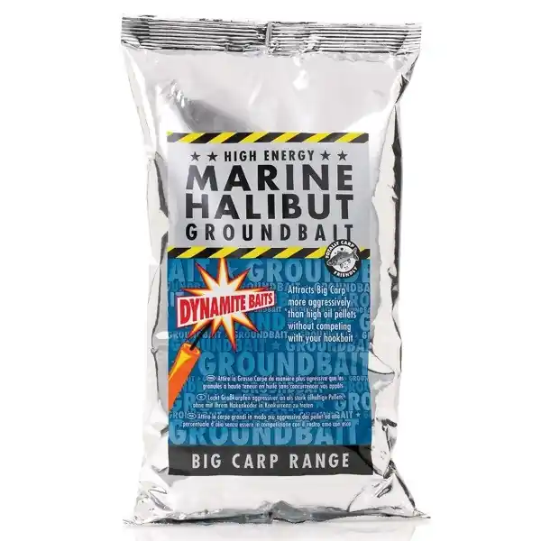 Gecertificeerd Dynamite Marine Halibut Lokvoer Halibut ’Groundbait’ (1kg)