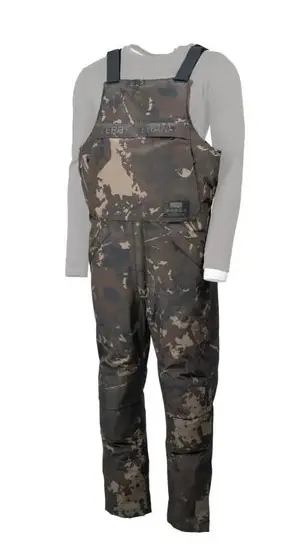 Nash ZT Helluva Waterproof Bib and Brace Camo L Snelle Levering