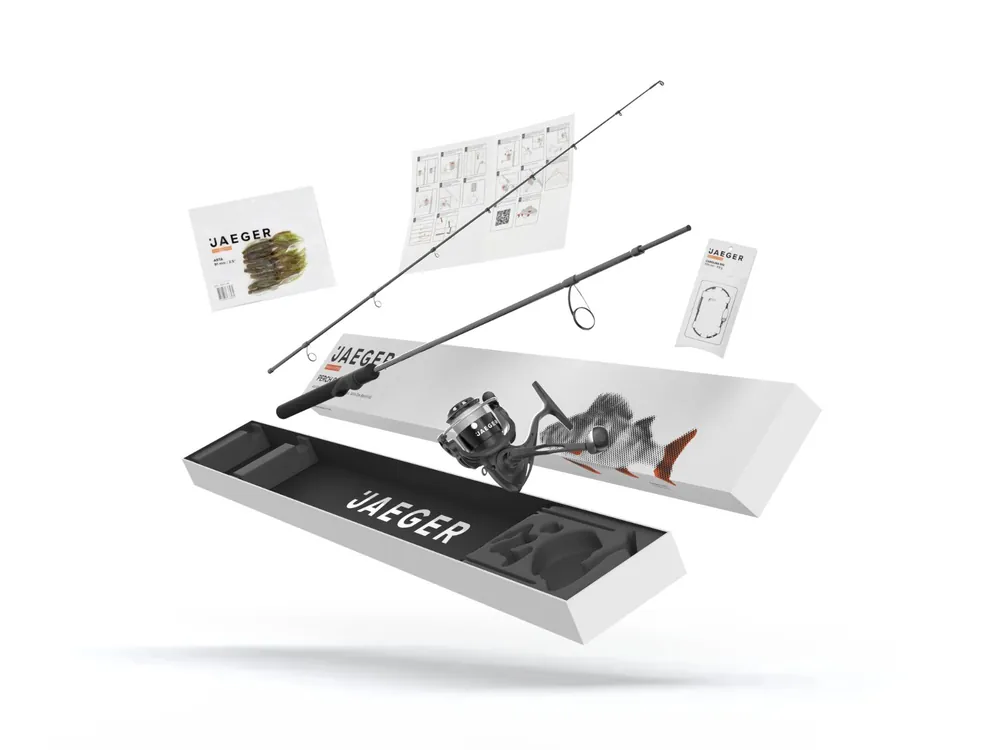 Speciale Aanbieding Jaeger Perch Go Kit Hengelset 2,04m (5-15g)