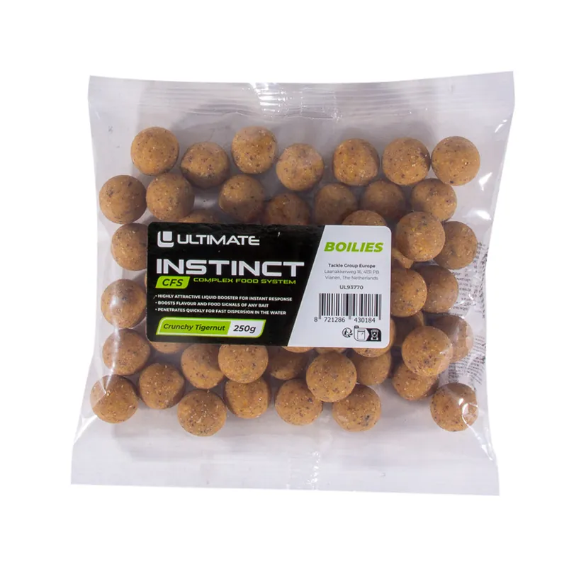 Ultimate Instinct CFS Boilies Crunchy Tigernut 20mm (250g) Beste Prijs