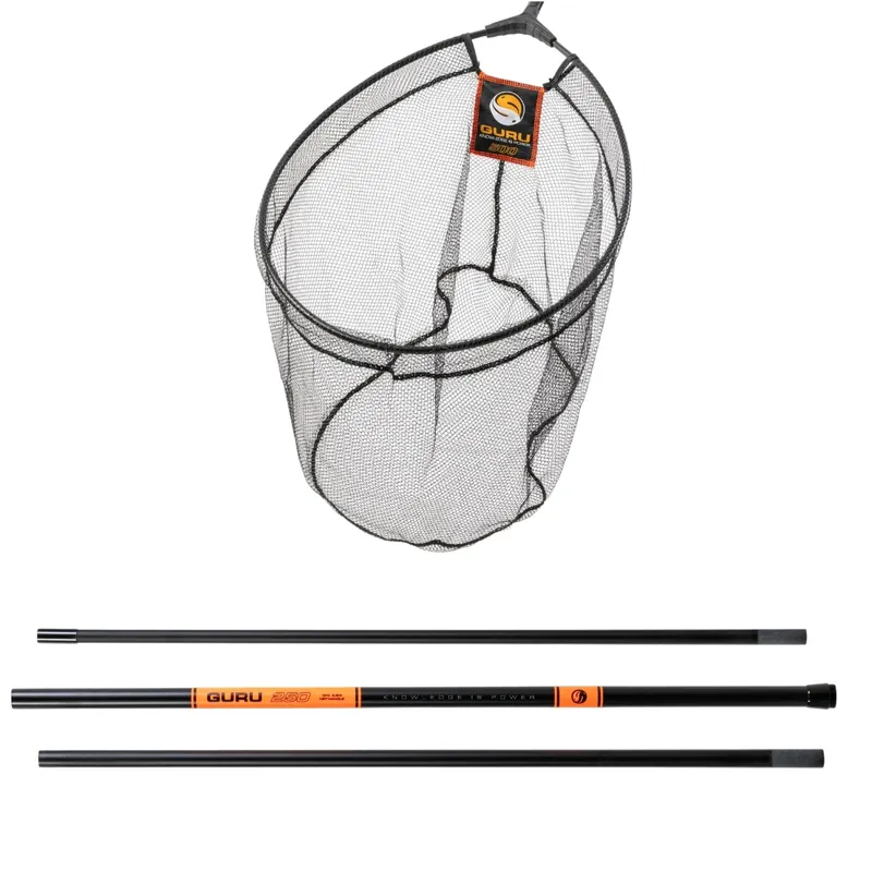 Korting Guru Net Handle Net Combo 2.5m (50cm)