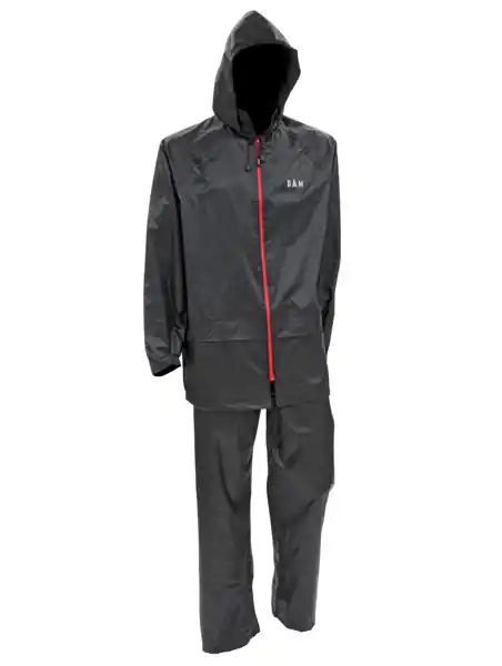 Dam Protec Rainsuit Black L Op = Op