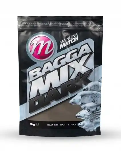 Direct Beschikbaar Mainline Bagga Mix Groundbait (1kg) Dark