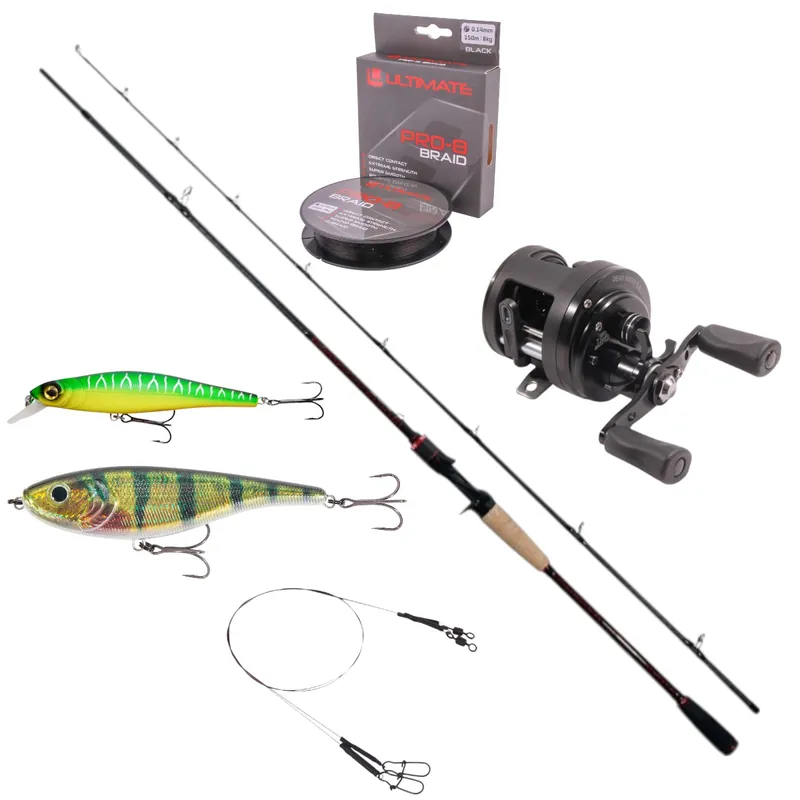 Ultimate Chikara Cast & Jerk Set 2,20m (50-150g) Beperkt Aanbod
