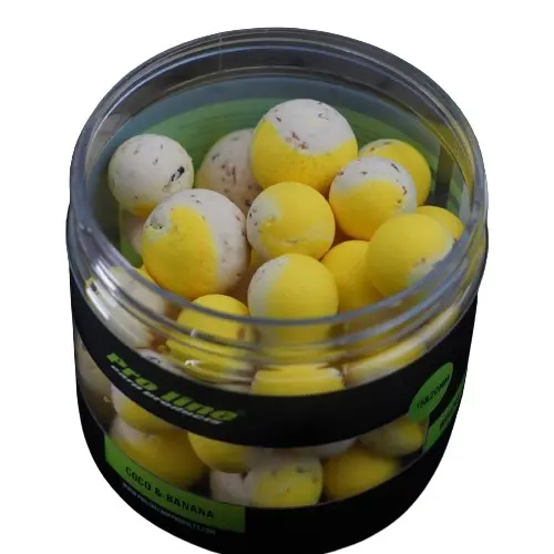 Pro Line Wonka's Coco & Banana 15&18mm Mixed Hookbaits (200ml) Bestseller