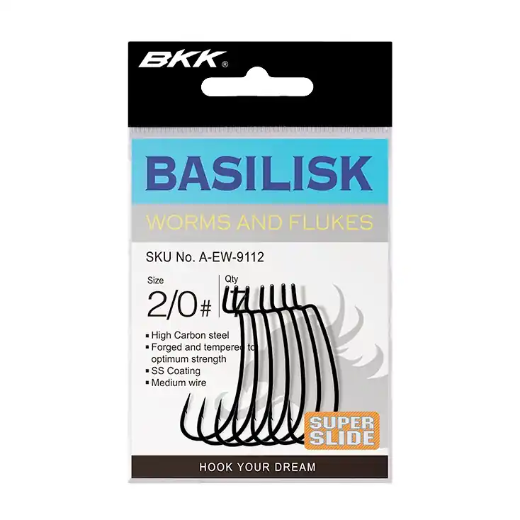 BKK Basilisk Offset Hook 1/0 (8pcs) Speciale Aanbieding