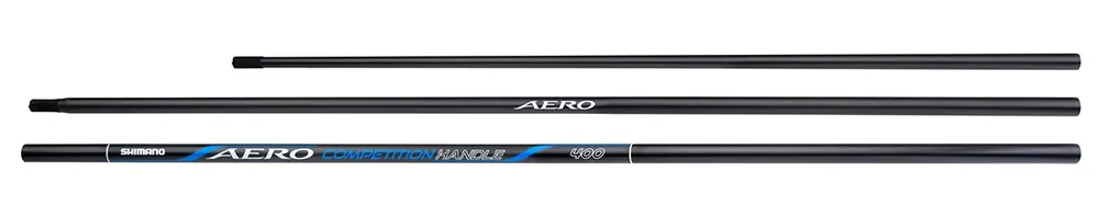 Tijdelijk Beschikbaar Shimano Aero Competition Landing Net Pole 4.00m (3-Delig)