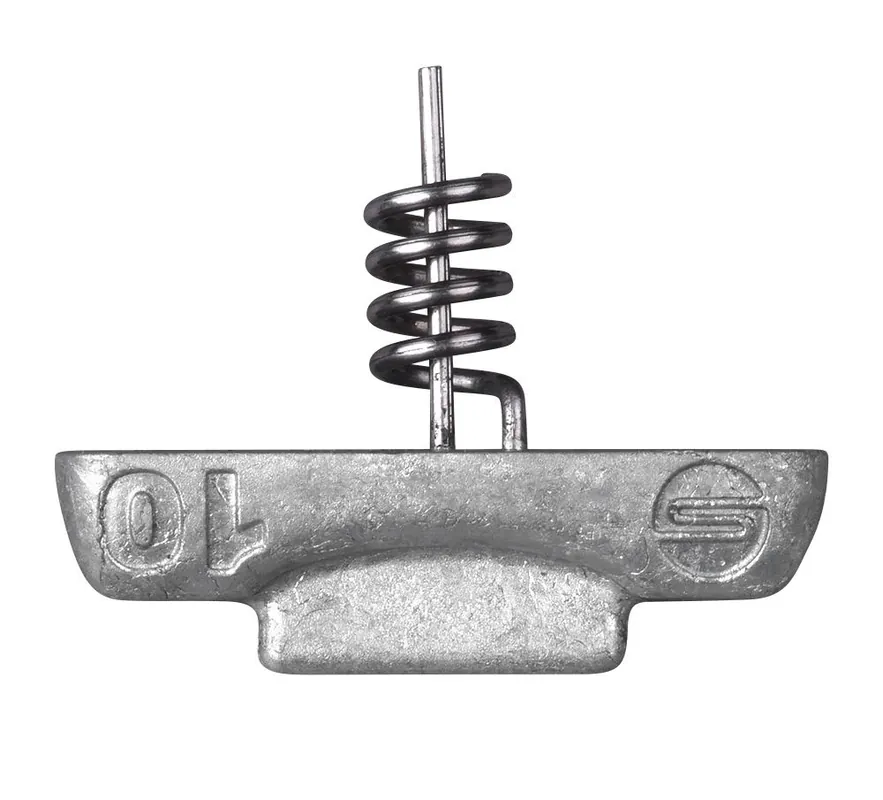 Laatste Versie Spro Zinc Screw-In Softbait Weights Loodvrij (3 stuks) 3gr