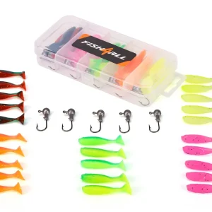 Fish4all Mini Softbait & Jighead Box (30pcs) Koop Online