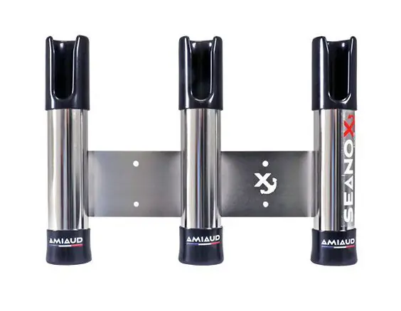 Seanox 3 Rod Stainless Steel Hengelrek Black Bestel Nu