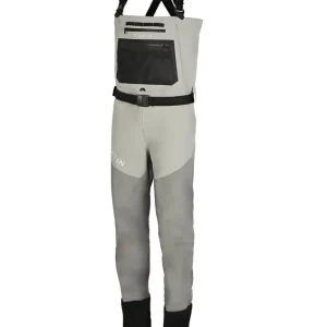 Direct Beschikbaar Westin W6 Waders Stockingfoot Waadpak Gunmetal M (42-45)