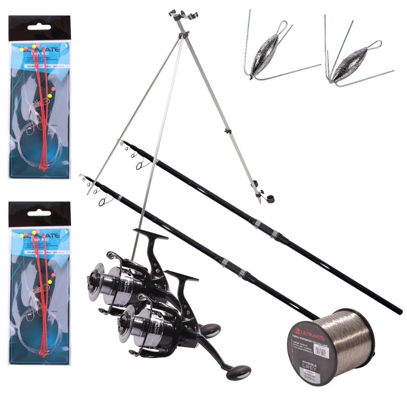 Ultimate BeachForce Tele Set 3.90m (100-200g) Seizoensaanbieding