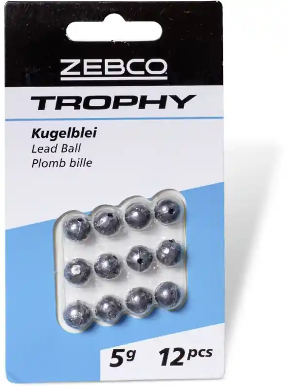 Tijdelijk Beschikbaar Zebco Trophy Kogellood 1gr 12pcs