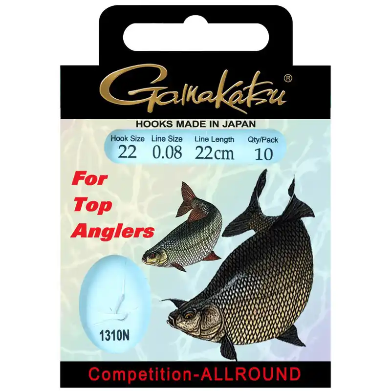 Gamakatsu Competition Allround LS-1310 (10 stuks) 14 (0.12mm) Weekendaanbieding