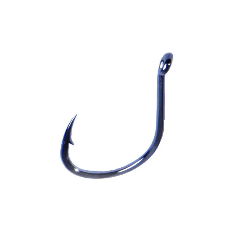 Populair Asari Chinu Laser Carbon Ringed Eye Zeevis Haak Black Nickel (10 stuks) 2/0 (10 stuks)