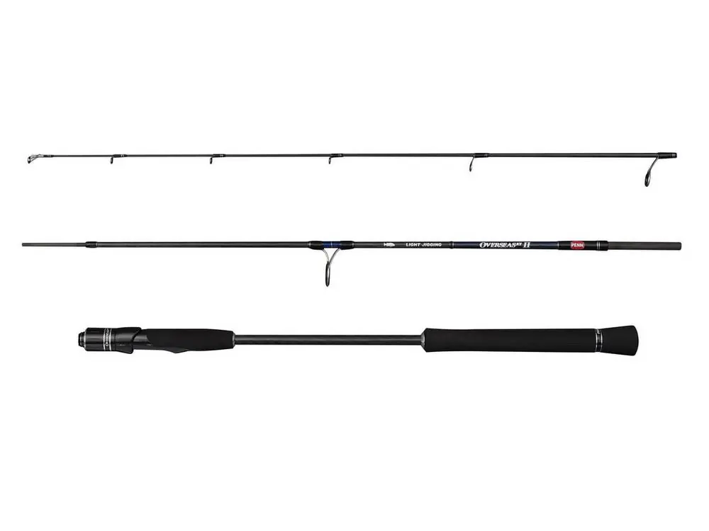 Koop Online Penn Overseas XT II Light Jig Boothengel 6ft/1.83m (120g) (3-Delig)