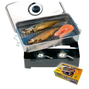 Behr ECOplus Stainless Steel Table Smoker Rookoven Betrouwbaar