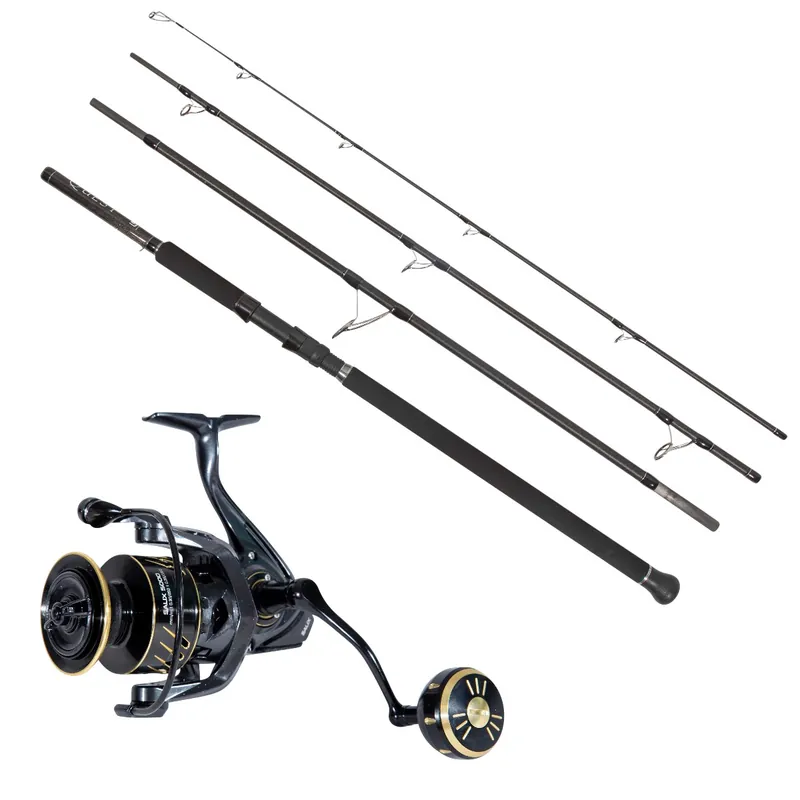 Voordeelprijs Ultimate Quest Travel Spin Heavy Reishengel Set (30–100g) Ultimate Quest Travel Spin Heavy 3.10m 30–100g + Ultimate Salix 6000